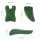 thumbnail image 3 of Paquete de 3 Jade Scraper Guasha Juego de herramientas de masaje Facial Gua Sha Tool Guash Abanopi Raspador de jade, 3 of 6