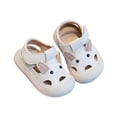 thumbnail image 3 of Otqutp Toddler Breathable Footwear Boy's and Girl's Cute Breathable Rabbit Ears Closed Toe Sandals Spring and Summer Walking Shoes Summer Dress Shoes, 3 of 3