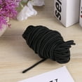 thumbnail image 4 of Cuerda elástica redonda de 10 m de largo, banda de goma elástica multiusos, cuerda elástica resistente para uso doméstico y en tiendas, color negro., 4 of 5