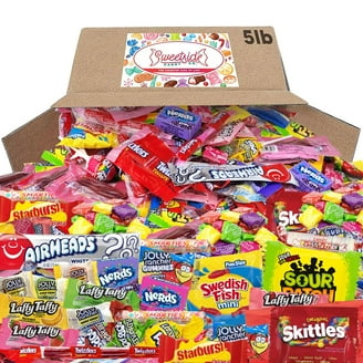 Rainbow Mix Party Candy Variety Pack - 10 lbs, 700+ Pieces