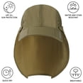 thumbnail image 5 of BASSDASH Foldable UPF 50+ Fishing Hats with Removable Neck Flap FH12, 5 of 8