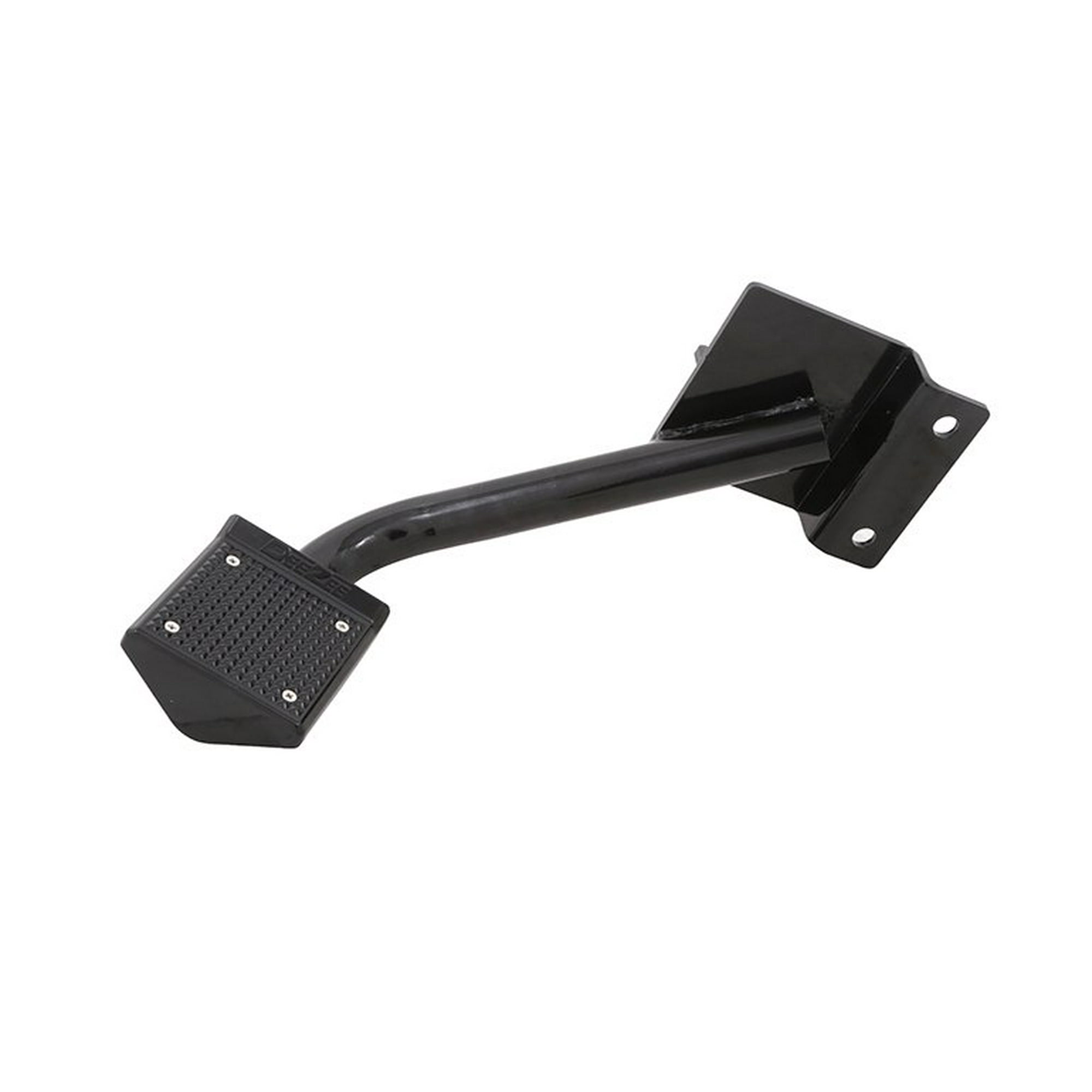 Dee Zee Dz6205s Truck Step Per Driver Side Bed Frame Mounted Single Flat Not Retractable Powder Coated Black Cast Aluminum