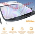 thumbnail image 6 of Liwarace Car Windshield Sun Shade Foldable Front Window Sunshade Visor UV Heat Block Protector, 55*31.5inch, 6 of 12