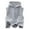 Grey, variant on Unisex Hooded Tank Tops for Boys and Girls, Sleeveless Summer Shirts, Versatile Undershirts with Adjustable Hood