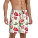 thumbnail image 2 of Balery Strawberry1 Pantalones cortos de pijama de punto de algodón para hombre con cinturilla y bolsillos-XX-Large, 2 of 6