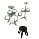 thumbnail image 2 of Batería de jazz para niños, batería de jazz para niños, batería para principiantes, instrumentos musicales para niños, valor excepcional, 2 of 8