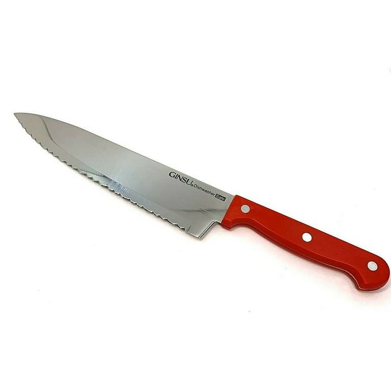 Ginsu Kiso 2 Piece Knives Set 14 Original Slicer & 7 Paring Knife White  Kitchen Cutlery