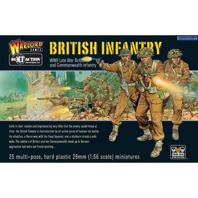 Pack Of 25 British Infantry Miniatures