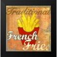 thumbnail image 2 of Teller, Skip 20x20 Black Modern Framed Museum Art Print Titled - French Fries, 2 of 5