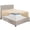 03 - Beige, variant on PETGLE Extra Deep Pocket Twin Fitted Sheet - Fits 18 to 24 Inch Mattress – Ultra Soft 1800 Microfiber, Wrinkle-Free & Breathable – Hotel Luxury Fitted Sheet Only, Beach Blue