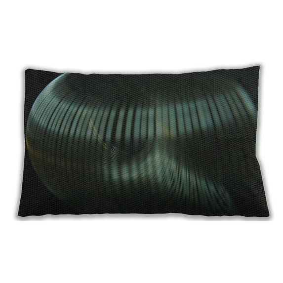 Ahgly Company Indoor Rectangular Patterned Lumbar Throw Pillow, 13 inch by 19 inch