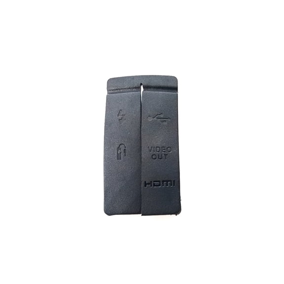 Seitruly Tapas USB Cuero HDMI-compatible SALIDA DE VIDEO Gomas Micro Enchufe USB Goma A prueba de polvo Cubierta inferior de la puerta Piezas de Accesorios de cámara y óptica