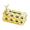 thumbnail image 4 of Caja de pañuelos, pañuelos faciales para decoración del hogar, estuche rectangular dorado para servilletas, caja de papel para baños, inodoros y Conejo sentado, 4 of 8