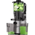 thumbnail image 1 of Cold Press Juicer - Slow Juicer Machines with 5.5" Feeding Chute, Masticating Juicer Fit Whole Fruits and Vegetables, Auto-cutting Auger, Easy to Clean (silver), 1 of 8