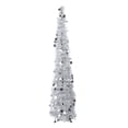 thumbnail image 1 of Árbol de NaviDad Emergente de 4.9 Pies, Árbol de Lápiz Plegable, Árbol de NaviDad Con Artificial Con Lentejuelas, Árbol de NaviDad Emergente, Árbol Delgado, Plegable, Plegable,, 1 of 7