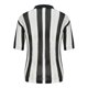 thumbnail image 5 of Playeras Elvqul de Hombre Negro Casual Manga Corta a Rayas Solapa, 5 of 7