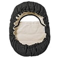 thumbnail image 4 of JJ Cole Cozy Cover Weather-Resistant & Fleece Lined Infant Car Seat Cover, Black, 4 of 12