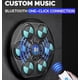thumbnail image 2 of MÁQUINA PARA BOXEO DE PARED MUSICAL CON BLUETOOTH Y LUZ LED INCLUYE GUANTES., 2 of 4