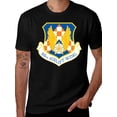 thumbnail image 1 of T-shirt en Coton Doux à Col Rond et Manches Courtes 105Th Airlift Wing (Armée de l'Air Américaine), 1 of 5
