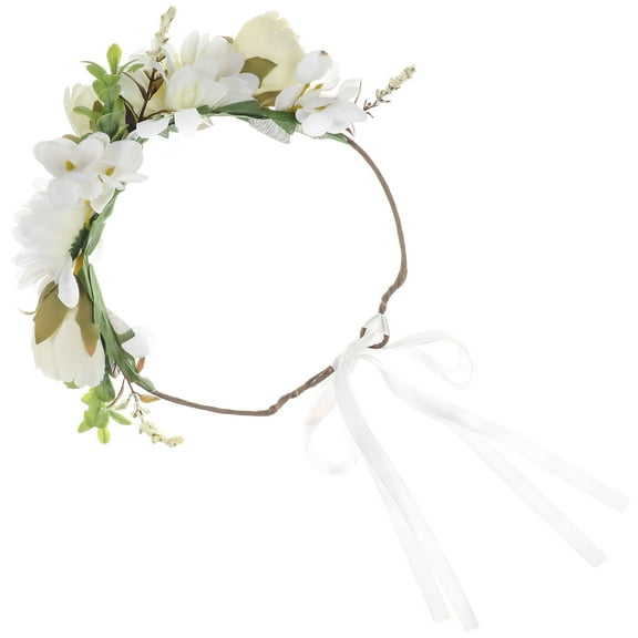 Milisten Floral Bright Jasmine Headdress Bridesmaid 25.00X20.50X1.00CM