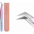 thumbnail image 1 of ANNAFRIS Eyelash Extension Tweezers,Fiber Tip Grip Boot Volume Lash Tweezers,Professional Pointed Lash Extension Tweezers for Easy Lash Application and Removal-F06, 1 of 7