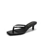 thumbnail image 1 of Sandalia DREAM PAIRS SDHS25001W Negra con Tacones Kitten de 5 cm, 1 of 8