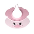 thumbnail image 1 of Cute Little Duck Kid Shower Cap Girls and Boys Bathing Protection Bath Cap Pink, 1 of 9