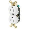 thumbnail image 2 of Leviton 5262-SGW 5-15R Duplex Receptacle Industrial - White, 2 of 2
