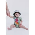 thumbnail image 4 of Sesame Street Elmo Surfboard Romper and Bucket Sun Hat Newborn to Infant, 4 of 5