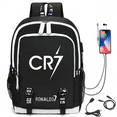 thumbnail image 2 of CR7 Football Backpack, Student Large Capacity School Bag-Vinsniv, 2 of 4