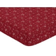 thumbnail image 3 of Sweet Jojo Designs Wild West Cowboy Red Fitted Crib Sheet, 3 of 6