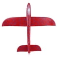 thumbnail image 4 of Avión volador mini que lanza con planeador, juguete de avión de noche brillante, modelo de avión de lanzamiento manual (rojo), 4 of 15
