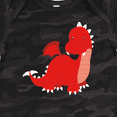 thumbnail image 4 of Inktastic Adorable Red Dragon Boys Baby Bodysuit, 4 of 5