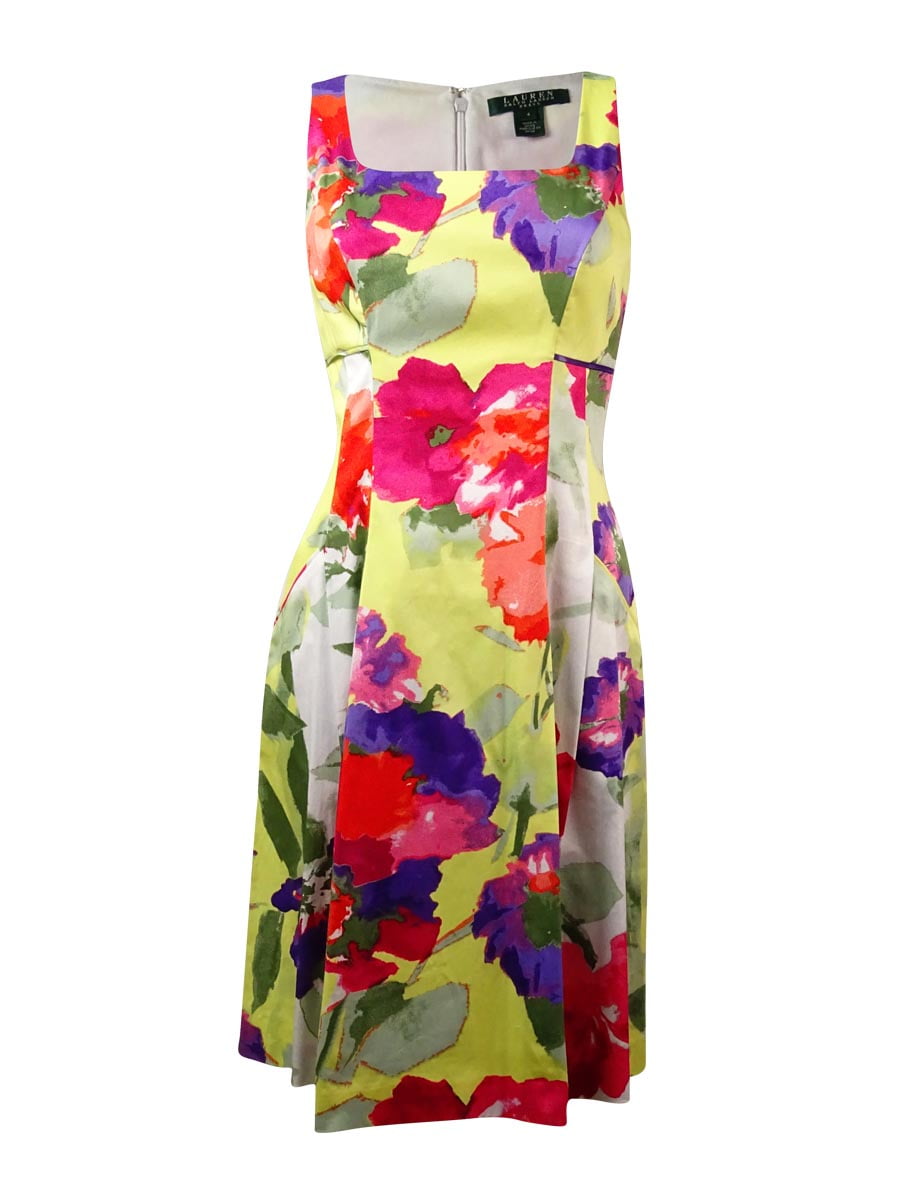 floral cotton sundress