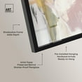 thumbnail image 4 of Painterly Energy Shadowbox Print Neutral Abstract Art by Art Remedy, Black Frame, 20 x 20, 4 of 7