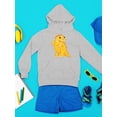 thumbnail image 3 of Cute And Funny Dinosaur Hoodie Juniors -Image by Shutterstock,  Small, 3 of 4