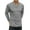 Gray, variant on Thrilos Sweatshirts for Men Henley Casual Long Sleeve Shirts Lightweight Front Placket Fit T Shirts