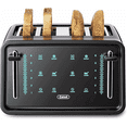 thumbnail image 3 of (2 pack) Gevi 4-Slice Toaster with Smart LED Touch Screen, 6 Browning Levels, Black, 3 of 10