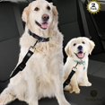 thumbnail image 2 of Cinturón de seguridad para perros para coche, cinturón de seguridad ajustable de nailon para mascotas, soporta todos los coches, cinturón de seguridad para perros en el coche, cinturón de seguridad c, 2 of 5