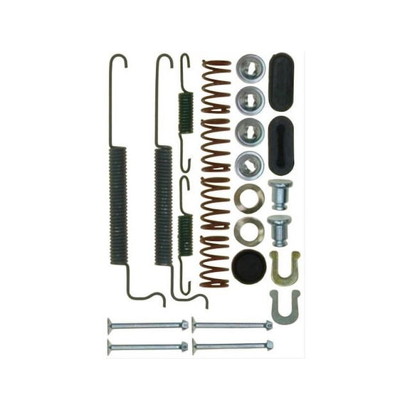 Rear Drum Brake Hardware Kit - Compatible with 2011 - 2015 Chevy Cruze 2012 2013 2014