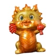 thumbnail image 4 of Estatua de dragón chino, figura de dragón del Año Nuevo chino, bonitos recuerdos, dragón Estilo B, 4 of 9