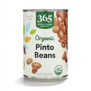 365 by Whole Foods Market, Organic Pinto Beans, 15.5 Ounce