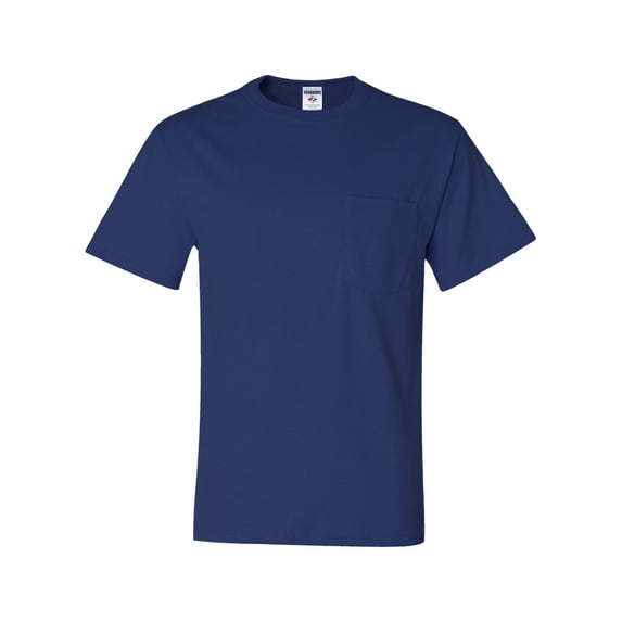 JERZEES Dri-Power® 50/50 T-Shirt with a Pocket Size up to 5XL