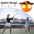 thumbnail image 4 of Phenofice 1 Set Self Tennis Training Tool Eye Hand Coordination Orange Plastic Trainer, 4 of 8