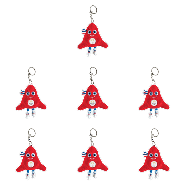 Colgante París 2024 Mascota Phryge Llavero Decorativo Mochila Porta Llaves De Coche