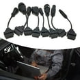 thumbnail image 2 of 8x OBD2 Adapter Cables Diagnostic Connector For Engine Control Unit Programming, 2 of 9