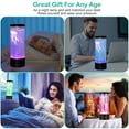 thumbnail image 6 of Jellyfish Lava Lamp Multi-color Changing Mood Night Light USB Electric Desk Tank Decoration Lamp Home Office, 6 of 9