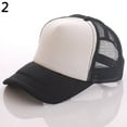 thumbnail image 2 of Unisex Attractive Baseball Cap Trucker Mesh Blank Visor Adjustable Sun Hat, 2 of 7