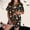 Dark Gray, variant on Halloween Pajamas Halloween Satin Print Button Short Sleeve Pajamas for Women Set