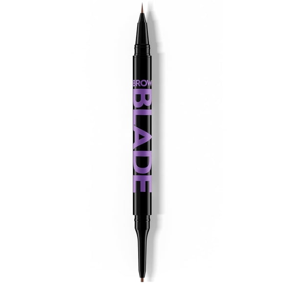 Urban Decay Brow Blade – Lápiz de Cejas, Doble Punta con Tinta y Lápiz Cremoso, Efecto Microblading, Larga Duración, Resistente al Agua, Vegano, Hasta 24 Hrs